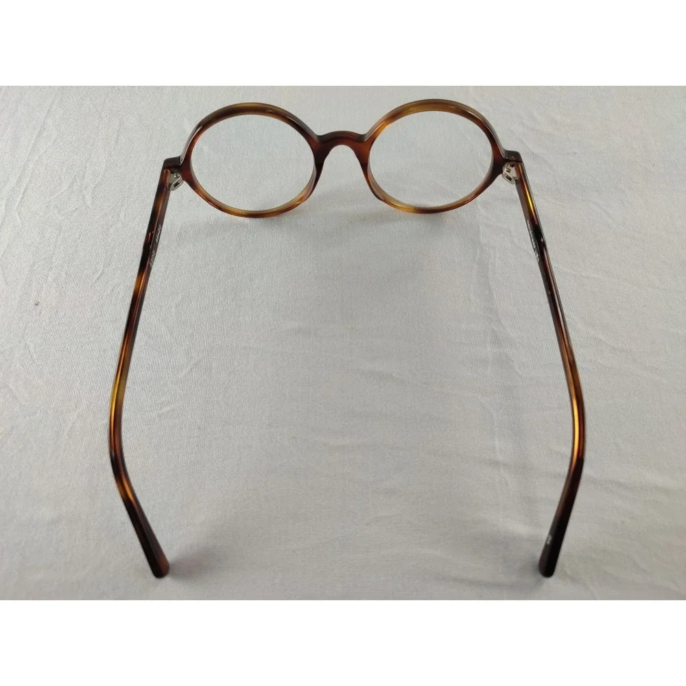 Kala‎ Eyewear G300 Round Tortoise Eyeglasses Frames 46-20 Handmade USA